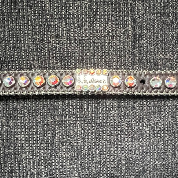 B.B. Simon belt with Crystals & Studs - Women’s 31 - Picture 6 of 10